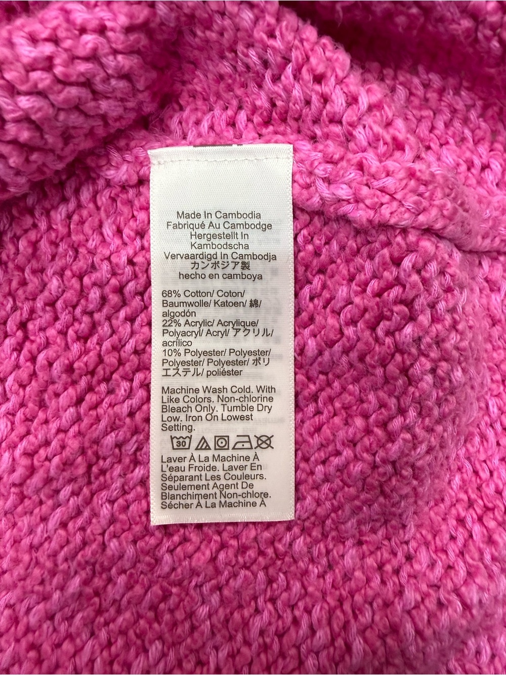 J. Crew Magenta  Sweater - Picture 6 of 7